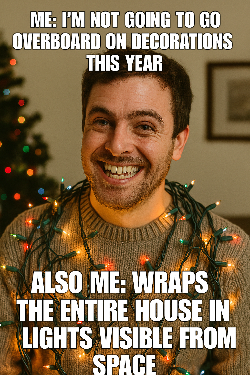 christmas decorations meme