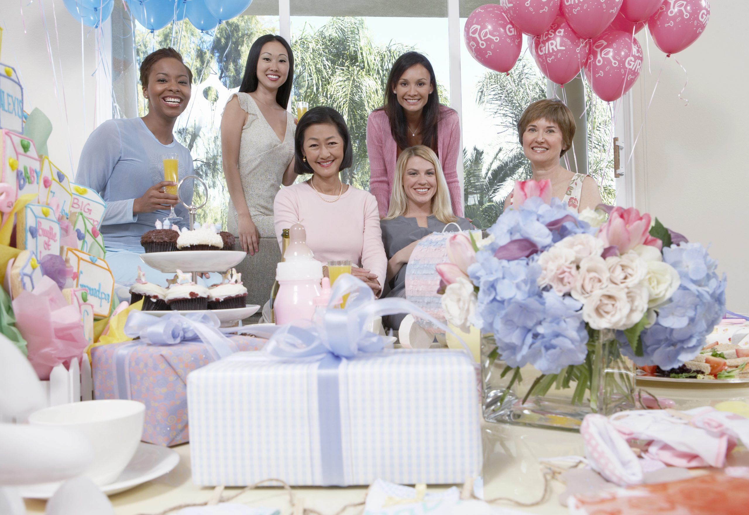 fun baby sprinkle party for woman