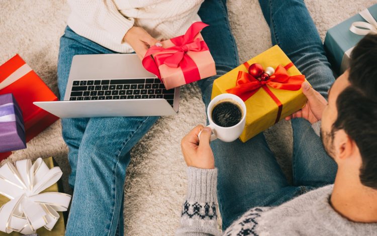 coffee lover getting gift